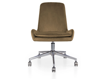 DOLPHIN 5 WAYS - Swivel fabric office chair with 5-Spoke base by 5A Design - view 3